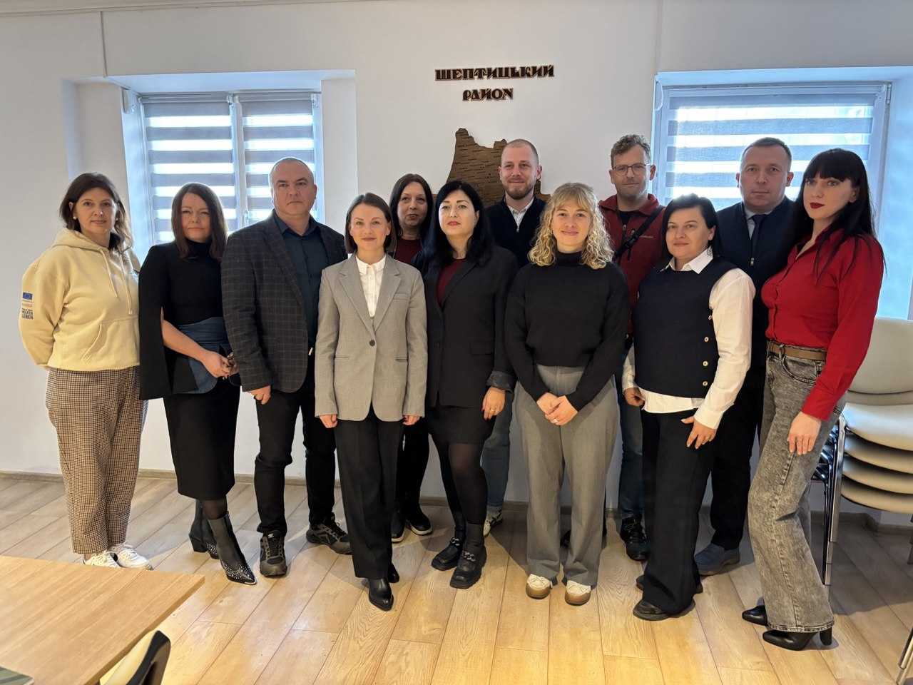 З робочим візитом у Шептицькому побували  представники  Schuler Helfen Leben і координатори 